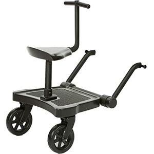 Baby-Direkt ABC Design Kiddy Board Kiddie Ride On 2 avec siège, charge maximale : 20 kg, universelle, convient à presque tous les types de poussettes et buggy - Publicité Baby-Direkt ABC Design Kiddy Board Kiddie Ride On 2 avec siège, charge maximale : 20 kg, universelle, convient à presque tous les types de poussettes et buggy - Publicité