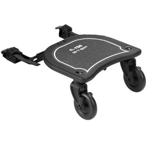 Nurse Step Plateforme Universelle pour Poussette, jusqu’à 20 kg, Installation Facile, Pliable, Antidérapante, Roues à 360°, Noir - Publicité Nurse Step Plateforme Universelle pour Poussette, jusqu’à 20 kg, Installation Facile, Pliable, Antidérapante, Roues à 360°, Noir - Publicité
