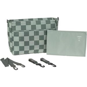 Lässig Bébé Organisateur de poussette Organisateur de sac avec fixation pour poussette et bandoulière/Casual MIX Multi Bag green/olive - Publicité Lässig Bébé Organisateur de poussette Organisateur de sac avec fixation pour poussette et bandoulière/Casual MIX Multi Bag green/olive - Publicité
