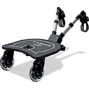 Asalvo HAPPY RIDE Trottinette pour poussette, jusqu'à 25 kg, installation facile, adaptable, antidérapante, roues 360, Buggy Board Joyeux voyage Noir - Publicité Asalvo HAPPY RIDE Trottinette pour poussette, jusqu'à 25 kg, installation facile, adaptable, antidérapante, roues 360, Buggy Board Joyeux voyage Noir - Publicité