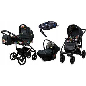 Babylux ® Enfant Poussette Combinée Set 4 en 1 Largo incl. Nacelle, Canne, Siège de voiture, ISOFIX Base Siège Auto Pliable avec Sac à langer, Habillage pluie etc. Publicité Babylux ® Enfant Poussette Combinée Set 4 en 1 Largo incl. Nacelle, Canne, Siège de voiture, ISOFIX Base Siège Auto Pliable avec Sac à langer, Habillage pluie etc. Publicité