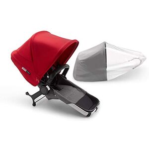 Bugaboo Donkey 3 Ensemble d'extension duo complet Chassis Noir/Rouge - Publicité Bugaboo Donkey 3 Ensemble d'extension duo complet Chassis Noir/Rouge - Publicité