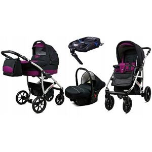 Babylux ® Enfant Poussette Combinée Set 4 en 1 Largo incl. Nacelle, Canne, Siège de voiture, ISOFIX Base Siège Auto Pliable avec Sac à langer, Habillage pluie etc. Publicité Babylux ® Enfant Poussette Combinée Set 4 en 1 Largo incl. Nacelle, Canne, Siège de voiture, ISOFIX Base Siège Auto Pliable avec Sac à langer, Habillage pluie etc. Publicité