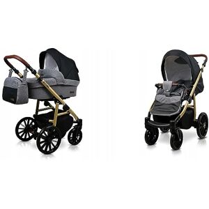 Babylux ® Enfant Poussette Combinée Set 2 en 1 Aspero incl. Nacelle, Canne Pliable avec Accessoires Sac à langer, Habillage pluie, Moustiquaire, Porte-gobelet etc. Publicité Babylux ® Enfant Poussette Combinée Set 2 en 1 Aspero incl. Nacelle, Canne Pliable avec Accessoires Sac à langer, Habillage pluie, Moustiquaire, Porte-gobelet etc. Publicité