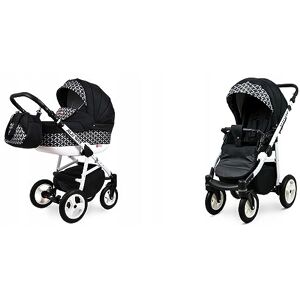 BABYLUX - ALU WAY - Noir optique - 2-en-1 - Poussette - Publicité BABYLUX - ALU WAY - Noir optique - 2-en-1 - Poussette - Publicité