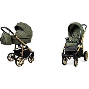 BabyLux - Classic Gold 2en1 - Olive - Aluminum - Publicité BabyLux - Classic Gold 2en1 - Olive - Aluminum - Publicité
