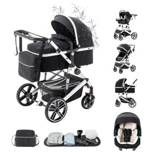 Kakbgee Poussette Combinée 3 en 1, Poussettes Citadines Avec ECE R129 Siège Auto, Poignée Réglable en Hauteur Poussette Bébé, Châssis en Aluminium Haute vue Poussette pour Nouveau (0-4Ans, 22KG) - Publicité Kakbgee Poussette Combinée 3 en 1, Poussettes Citadines Avec ECE R129 Siège Auto, Poignée Réglable en Hauteur Poussette Bébé, Châssis en Aluminium Haute vue Poussette pour Nouveau (0-4Ans, 22KG) - Publicité