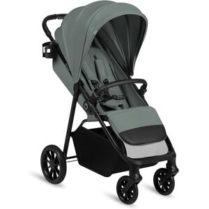 lionelo Poussette Emerald jusqu'à 22 kg de 6 m à 4 ans Roues Pivotantes EVA 360° Pliable Avec Une Main, Dossier Réglable, Canopy Imperméable UPF50+, Grand Panier (Green) - Publicité lionelo Poussette Emerald jusqu'à 22 kg de 6 m à 4 ans Roues Pivotantes EVA 360° Pliable Avec Une Main, Dossier Réglable, Canopy Imperméable UPF50+, Grand Panier (Green) - Publicité