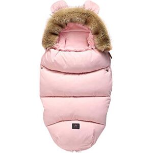 Gorger Chancelière Poussette Universelle Confortable Sac de Couchage Bébé Hiver Chaud Imperméable Couverture Emmaillotage pour Poussette, Landaus, Buggy, Siège Auto, Lits Bébé (Rose) - Publicité Gorger Chancelière Poussette Universelle Confortable Sac de Couchage Bébé Hiver Chaud Imperméable Couverture Emmaillotage pour Poussette, Landaus, Buggy, Siège Auto, Lits Bébé (Rose) - Publicité