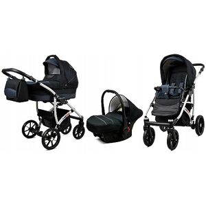 Babylux ® Enfant Poussette Combinée Set 3 en 1 Largo incl. Nacelle, Canne, Siège de voiture Siège Auto Pliable avec Sac à langer, Habillage pluie, Moustiquaire etc. Publicité Babylux ® Enfant Poussette Combinée Set 3 en 1 Largo incl. Nacelle, Canne, Siège de voiture Siège Auto Pliable avec Sac à langer, Habillage pluie, Moustiquaire etc. Publicité