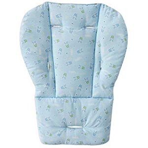 Hemore Coussin de siège pour bébé Housse de coussin pour poussette et chaise haute Respirant, imperméable 1 pièce Bleu - Publicité