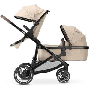 Deryan Evy V2 Poussette pour 2 enfants Pour nouveau-nés, tout-petits et enfants à l'âge préscolaire Poussette pour bébé jusqu'à 50 kg Poussette de voyage 2 en 1 Kit complet Nougat - Publicité Deryan Evy V2 Poussette pour 2 enfants Pour nouveau-nés, tout-petits et enfants à l'âge préscolaire Poussette pour bébé jusqu'à 50 kg Poussette de voyage 2 en 1 Kit complet Nougat - Publicité