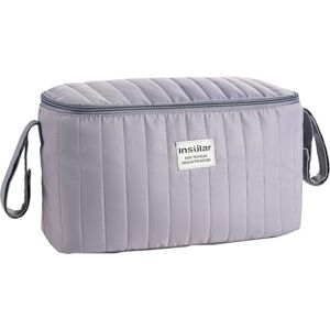 SONARIN Sac de Rangement pour Poussette Imperméable Multifonctionnel Organisateur de Poussette Landau Universel Portable Léger Gris - Publicité SONARIN Sac de Rangement pour Poussette Imperméable Multifonctionnel Organisateur de Poussette Landau Universel Portable Léger Gris - Publicité