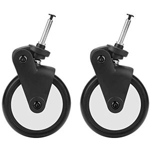 Mumusuki Poussette Roues de Rechange pour Poussette Roues en Caoutchouc Accessoires Set Roues Avant pour Poussette Yoya Vovo (1 Paire de Roues Avant) - Publicité Mumusuki Poussette Roues de Rechange pour Poussette Roues en Caoutchouc Accessoires Set Roues Avant pour Poussette Yoya Vovo (1 Paire de Roues Avant) - Publicité