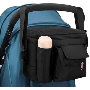 Cozlly Sac de Rangement pour Poussette, Organisateur Poussette Universelle, Sac Organisateur Poussette, Sac à Langer Poussette, Sac Poussette Grande Capacité pour Biberons, Couches, Jouet, Mouchoirs - Publicité Cozlly Sac de Rangement pour Poussette, Organisateur Poussette Universelle, Sac Organisateur Poussette, Sac à Langer Poussette, Sac Poussette Grande Capacité pour Biberons, Couches, Jouet, Mouchoirs - Publicité