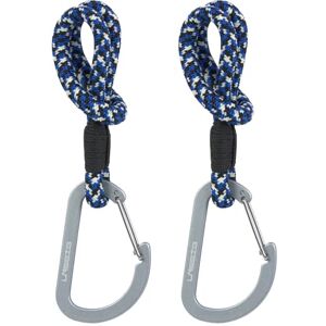 Lässig Fixation pour poussette (2 pcs.) Mousqueton Crochet pour poussette Crochet pour faire les courses/Stroller Hooks Cord black/blue/vanilla - Publicité Lässig Fixation pour poussette (2 pcs.) Mousqueton Crochet pour poussette Crochet pour faire les courses/Stroller Hooks Cord black/blue/vanilla - Publicité