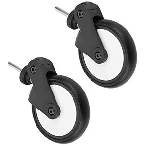 cersalt Roue de poussette pour bébé, Roues avant/arrière pour poussettes, pratique pour utiliser l'accessoire de roue de poussette pour Yoyo pour Yoya pour Kiddopotamus(Une paire de roues avant) - Publicité cersalt Roue de poussette pour bébé, Roues avant/arrière pour poussettes, pratique pour utiliser l'accessoire de roue de poussette pour Yoyo pour Yoya pour Kiddopotamus(Une paire de roues avant) - Publicité
