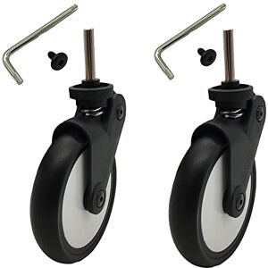 Brogtorl Accessoire de remplacement de poussette roue avant en caoutchouc compatible avec Babyzen YOYO YOYA (2 pcs Roues avant) - Publicité Brogtorl Accessoire de remplacement de poussette roue avant en caoutchouc compatible avec Babyzen YOYO YOYA (2 pcs Roues avant) - Publicité