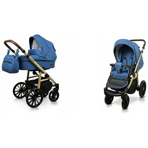 BABYLUX - ASPERO - Bleu - 2-en-1 - Stroller - Publicité BABYLUX - ASPERO - Bleu - 2-en-1 - Stroller - Publicité