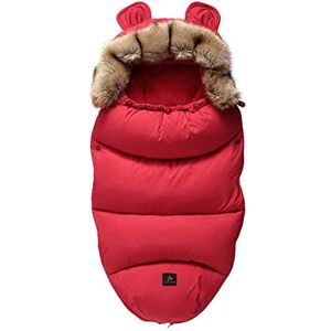 Gorger Chancelière Universelle pour Poussette, Doublure Polaire, Déperlante et Coupe-Vent, Col Fausse Fourrure Amovible, Compatible Harnais 3/5 Points - Publicité Gorger Chancelière Universelle pour Poussette, Doublure Polaire, Déperlante et Coupe-Vent, Col Fausse Fourrure Amovible, Compatible Harnais 3/5 Points - Publicité