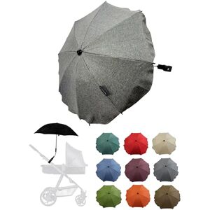 BambiniWelt by Rafael K. Parasol universel pour poussette et buggy Protection UV 50+ Avec support universel pour tubes ronds et ovales réglables (gris foncé chiné) - Publicité BambiniWelt by Rafael K. Parasol universel pour poussette et buggy Protection UV 50+ Avec support universel pour tubes ronds et ovales réglables (gris foncé chiné) - Publicité