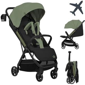 lionelo Julie Air Poussette Canne jusqu'à 22 kg de 6 m à 4 ans Pour Avion Roues pivotantes à 360 ° Suspension Pliage avec Une Main Réglage du Dossier Canopy UPF50+, Légère (Green) - Publicité lionelo Julie Air Poussette Canne jusqu'à 22 kg de 6 m à 4 ans Pour Avion Roues pivotantes à 360 ° Suspension Pliage avec Une Main Réglage du Dossier Canopy UPF50+, Légère (Green) - Publicité