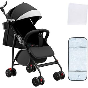 HUOLE Poussette 3 en 1, Poussette Canne, Trio, Poussette Bebe, Landau Bébé, Accessoires, Adaptateurs Universels, Grandes Roues, 25kg, panier spacieux-A-noir - Publicité HUOLE Poussette 3 en 1, Poussette Canne, Trio, Poussette Bebe, Landau Bébé, Accessoires, Adaptateurs Universels, Grandes Roues, 25kg, panier spacieux-A-noir - Publicité