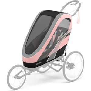 Cybex Remorque Multisport ZENO, De 6 mois à 4 ans env., Max. 111 cm et 22 kg, Unité de Siège pour Poussette Multisport, Rose (Silver Pink) - Publicité Cybex Remorque Multisport ZENO, De 6 mois à 4 ans env., Max. 111 cm et 22 kg, Unité de Siège pour Poussette Multisport, Rose (Silver Pink) - Publicité