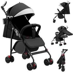 HUOLE Poussette 3 en 1, Poussette Canne, Trio, Poussette Bebe, Landau Bébé, Accessoires, Adaptateurs Universels, Grandes Roues, 25kg, panier spacieux-A-noir - Publicité HUOLE Poussette 3 en 1, Poussette Canne, Trio, Poussette Bebe, Landau Bébé, Accessoires, Adaptateurs Universels, Grandes Roues, 25kg, panier spacieux-A-noir - Publicité