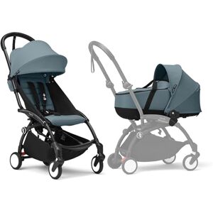 Stokke Poussette YOYO3 avec nacelle nouveau-né et pack couleur 6+ Comprend un cadre noir, un pack couleur YOYO 6+ (Aqua) et une nacelle nouveau-né (Aqua) - Publicité Stokke Poussette YOYO3 avec nacelle nouveau-né et pack couleur 6+ Comprend un cadre noir, un pack couleur YOYO 6+ (Aqua) et une nacelle nouveau-né (Aqua) - Publicité