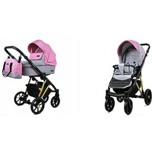 Babylux ® Enfant Poussette Combinée Set 2 en 1 Marlux Magnetic incl. Nacelle, Canne Pliable avec Accessoires Sac à langer, Habillage pluie, Moustiquaire, Porte-gobelet etc. Publicité Babylux ® Enfant Poussette Combinée Set 2 en 1 Marlux Magnetic incl. Nacelle, Canne Pliable avec Accessoires Sac à langer, Habillage pluie, Moustiquaire, Porte-gobelet etc. Publicité