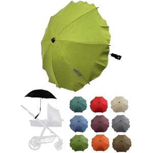 BambiniWelt by Rafael K. Parasol universel pour poussette et buggy Protection UV 50+ Avec support universel pour tubes ronds et ovales réglables, vert clair chiné - Publicité BambiniWelt by Rafael K. Parasol universel pour poussette et buggy Protection UV 50+ Avec support universel pour tubes ronds et ovales réglables, vert clair chiné - Publicité