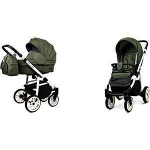 BABYLUX - CLASSIC GOLD 2in1 - Olive White Frame - Stroller - Publicité BABYLUX - CLASSIC GOLD 2in1 - Olive White Frame - Stroller - Publicité