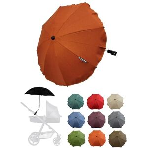 BambiniWelt by Rafael K. Parasol universel pour poussette et buggy Protection UV 50+ Avec support universel pour tubes ronds et ovales réglables, Orange chiné - Publicité BambiniWelt by Rafael K. Parasol universel pour poussette et buggy Protection UV 50+ Avec support universel pour tubes ronds et ovales réglables, Orange chiné - Publicité