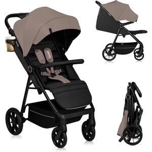 lionelo MIRA Poussette Canne Jusqu'à 22 kg de 6 m à 4 ans Roues Pivotantes à 360 ° Amortissement Total des Chocs Dossier et Repose-pieds Réglables Auvent XXL UPF50+ Grand Panier Jusqu'à 3 kg (Beige) - Publicité lionelo MIRA Poussette Canne Jusqu'à 22 kg de 6 m à 4 ans Roues Pivotantes à 360 ° Amortissement Total des Chocs Dossier et Repose-pieds Réglables Auvent XXL UPF50+ Grand Panier Jusqu'à 3 kg (Beige) - Publicité