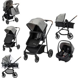 Bebeconfort Haze Trio Lux, Poussette 3-en-1 Avec Siège Auto Bébé (i-Size), 0-4 ans (max. 22 kg), Unité de Siège 2-en-1, Position Allongée, Pliage Compact, Poussette Trio Légère, Tinted Grey - Publicité Bebeconfort Haze Trio Lux, Poussette 3-en-1 Avec Siège Auto Bébé (i-Size), 0-4 ans (max. 22 kg), Unité de Siège 2-en-1, Position Allongée, Pliage Compact, Poussette Trio Légère, Tinted Grey - Publicité