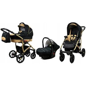 Babylux ® Enfant Poussette Combinée Set 3 en 1 Largo incl. Nacelle, Canne, Siège de voiture Siège Auto Pliable avec Sac à langer, Habillage pluie, Moustiquaire etc. Publicité Babylux ® Enfant Poussette Combinée Set 3 en 1 Largo incl. Nacelle, Canne, Siège de voiture Siège Auto Pliable avec Sac à langer, Habillage pluie, Moustiquaire etc. Publicité