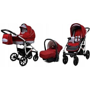 Babylux ® Enfant Poussette Combinée Set 3 en 1 Largo incl. Nacelle, Canne, Siège de voiture Siège Auto Pliable avec Sac à langer, Habillage pluie, Moustiquaire etc. Publicité Babylux ® Enfant Poussette Combinée Set 3 en 1 Largo incl. Nacelle, Canne, Siège de voiture Siège Auto Pliable avec Sac à langer, Habillage pluie, Moustiquaire etc. Publicité