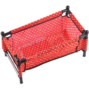 Heidouse Baby Doll Crib, Fond Rouge Pliable lit bébé poupée avec des Points Blancs, Joueur de rôle Pram et Jouets de Poussette, Parfait pour Les Enfants de 3 Ans et Plus - Publicité Heidouse Baby Doll Crib, Fond Rouge Pliable lit bébé poupée avec des Points Blancs, Joueur de rôle Pram et Jouets de Poussette, Parfait pour Les Enfants de 3 Ans et Plus - Publicité