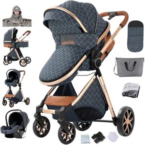 Aveainelle Poussette 3 en 1, Poussette Trio de Voyages Réversibles, Pousette 3 in 1 Pliante En Un Clic et Accessoires Complets, Mode de Freinage Double pour Les Roues Avant et Arrière (V9 Blue) - Publicité Aveainelle Poussette 3 en 1, Poussette Trio de Voyages Réversibles, Pousette 3 in 1 Pliante En Un Clic et Accessoires Complets, Mode de Freinage Double pour Les Roues Avant et Arrière (V9 Blue) - Publicité