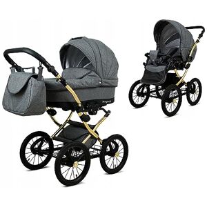 BABYLUX - MARGARET - Gris - Aluminium - Poussette - Publicité BABYLUX - MARGARET - Gris - Aluminium - Poussette - Publicité