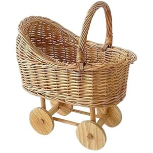 Bemonew Poussette en Osier Style Vintage pour poupée idéale pour la décoration de Baby Shower la Chambre de bébé Les compositions Florales et Le Rangement la Maison. Publicité Bemonew Poussette en Osier Style Vintage pour poupée idéale pour la décoration de Baby Shower la Chambre de bébé Les compositions Florales et Le Rangement la Maison. Publicité