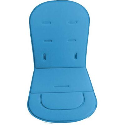 Sadocom Tapis de coussin de poussette pour bébé Tapis de poussette Tapis de siège de voiture Couverture universelle Protecteur Respirant Doux (Blue) - Publicité Sadocom Tapis de coussin de poussette pour bébé Tapis de poussette Tapis de siège de voiture Couverture universelle Protecteur Respirant Doux (Blue) - Publicité