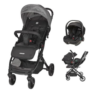 nania Myla, Poussette combinée 2 en 1, compacte, et légère, de 0 à 4 ans, (22kg max) avec Siège auto Rimini , 40-87 cm, (0-13kg), Protection Latérale, avec Insert de confort - Publicité nania Myla, Poussette combinée 2 en 1, compacte, et légère, de 0 à 4 ans, (22kg max) avec Siège auto Rimini , 40-87 cm, (0-13kg), Protection Latérale, avec Insert de confort - Publicité