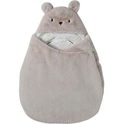 Vertbaudet Nid d'ange transformable en peluche Ourson Hygge TU - Publicité Vertbaudet Nid d'ange transformable en peluche Ourson Hygge TU - Publicité