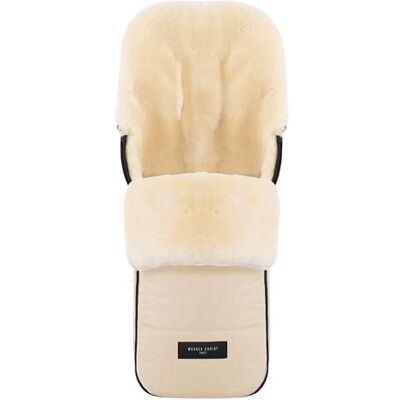 CHRIST WERNER Baby Sac en peau d'agneau FLIMS – Poussette chaude (enfants à partir de 6 à 36 mois) en cuir médical universel avec de longues fentes dans le nuage (beige) - Publicité CHRIST WERNER Baby Sac en peau d'agneau FLIMS – Poussette chaude (enfants à partir de 6 à 36 mois) en cuir médical universel avec de longues fentes dans le nuage (beige) - Publicité