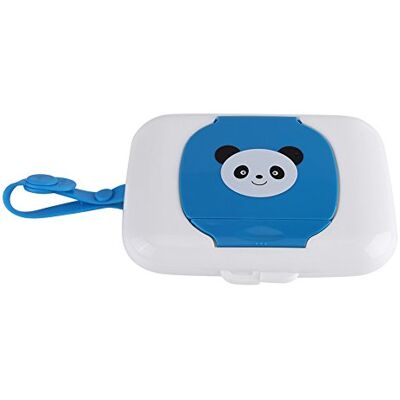 Zerodis Boite à Lingettes Plastique Distributeur Portable Tissu Humide Bébé Poussette Réutilisable Boîte de Rangement de Voyage en Plein Air Wipes Conteneur pour Voiture Salle de Bain Salon (Blanc/bleu) - Publicité Zerodis Boite à Lingettes Plastique Distributeur Portable Tissu Humide Bébé Poussette Réutilisable Boîte de Rangement de Voyage en Plein Air Wipes Conteneur pour Voiture Salle de Bain Salon (Blanc/bleu) - Publicité