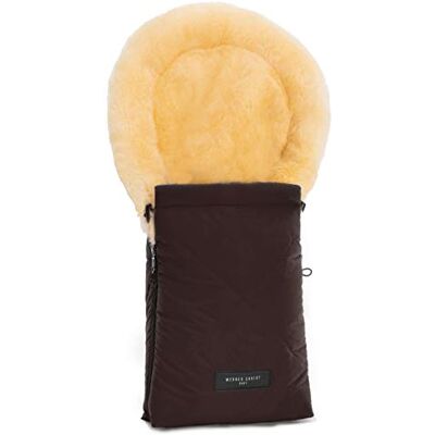 CHRIST Chancelière OSLO en peau de mouton de WERNER BABY– Chancelière d'hiver (78 cm x 33 cm) en fourrure médicale, pour coque bébé et poussette, en rouge, bleu, brun, noir, beige, gris - Publicité CHRIST Chancelière OSLO en peau de mouton de WERNER BABY– Chancelière d'hiver (78 cm x 33 cm) en fourrure médicale, pour coque bébé et poussette, en rouge, bleu, brun, noir, beige, gris - Publicité