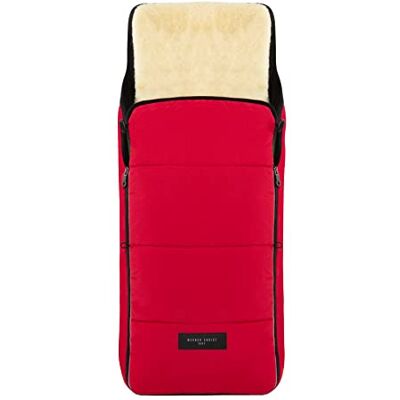 CHRIST Chancelière CORTINA en peau de mouton de WERNER BABY – Thermo, avec fourrure véritable amovible, comme housse pour poussette (2 en 1) en beige, gris, bleu, noir, rouge, brun - Publicité CHRIST Chancelière CORTINA en peau de mouton de WERNER BABY – Thermo, avec fourrure véritable amovible, comme housse pour poussette (2 en 1) en beige, gris, bleu, noir, rouge, brun - Publicité