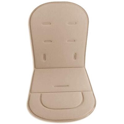 Sadocom Tapis de coussin de poussette pour bébé Tapis de poussette Tapis de siège de voiture Couverture universelle Protecteur Respirant Doux (Light Brown) - Publicité Sadocom Tapis de coussin de poussette pour bébé Tapis de poussette Tapis de siège de voiture Couverture universelle Protecteur Respirant Doux (Light Brown) - Publicité